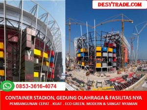 085336164074 Bangun Stadion & Gedung Olahraga dari Container