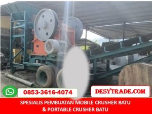 085336164074 Spesialis Produksi Mobile Crusher Batu Portable Crusher Batu
